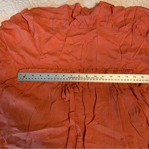 Orange hi-low skirt - Picture 5 of 6